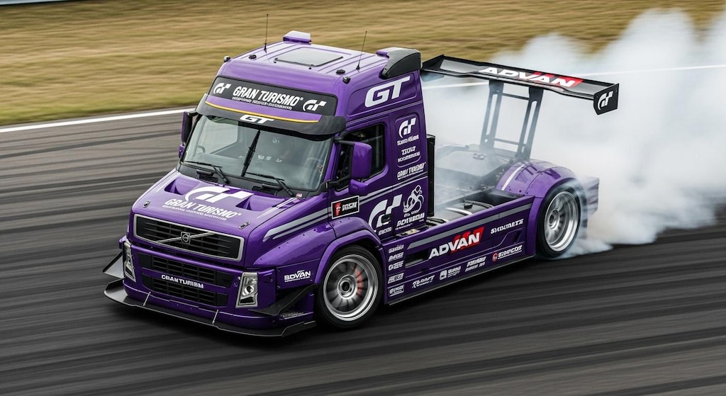 グランツーリスモボルボトラックのドリ車