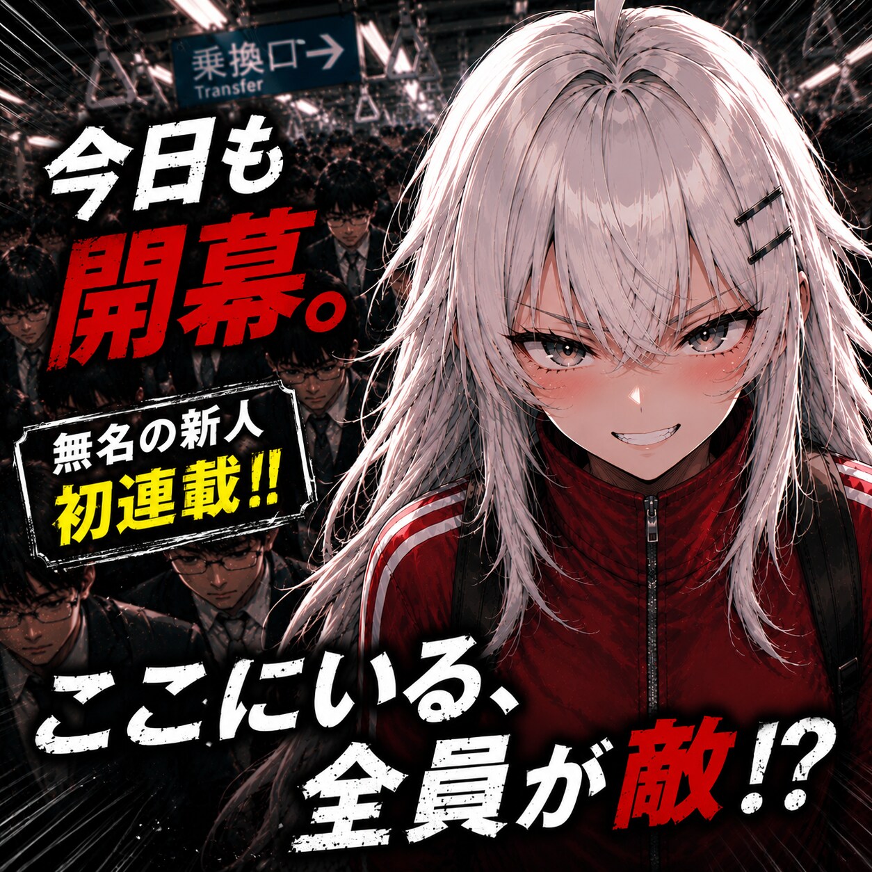 漫画作ってみました。