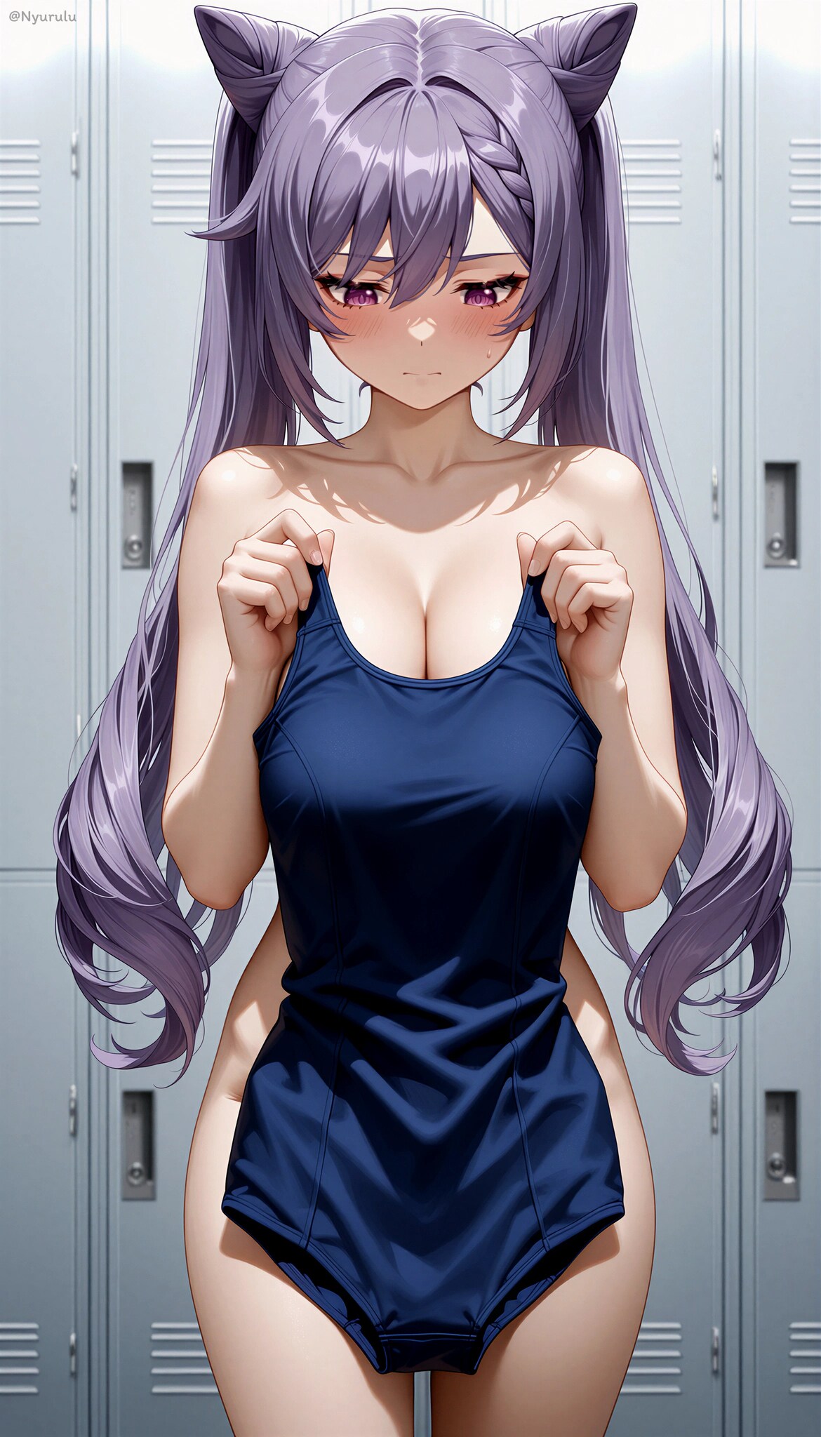 ロッカールームの刻晴