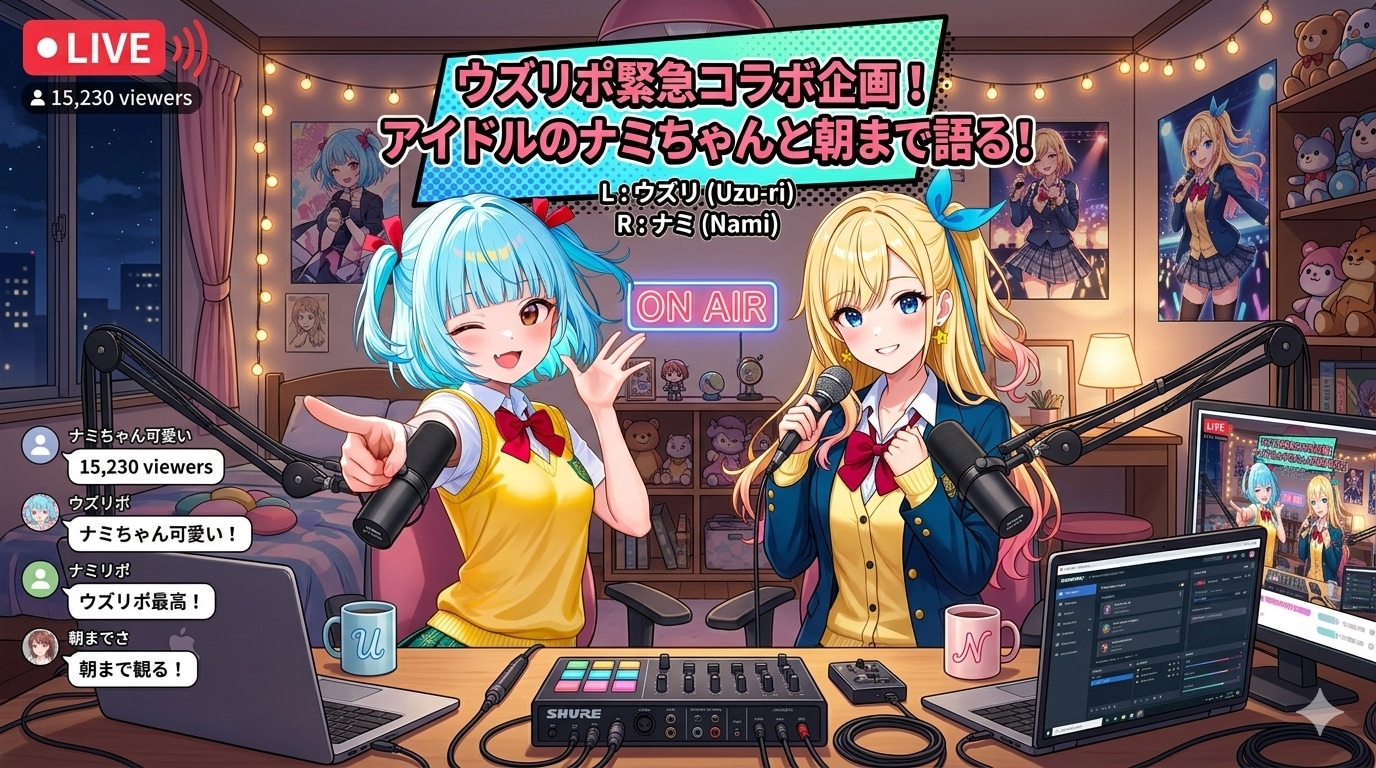 ウズリポ緊急コラボ企画 | の人気AIイラスト・グラビア