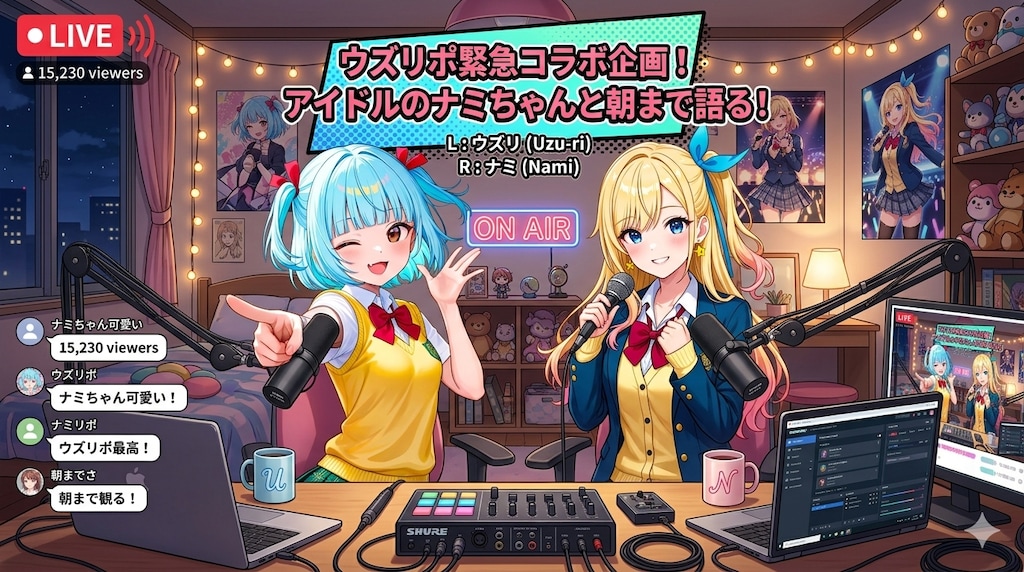 ウズリポ緊急コラボ企画