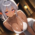 57 ダークエルフお姉さんとの夜が忘れられなくて 7枚目
