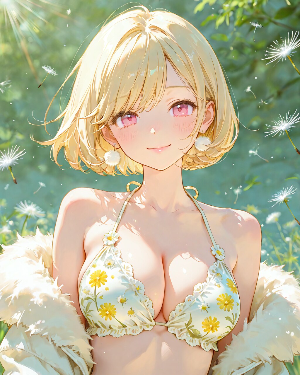春の水着｜たんぽぽ