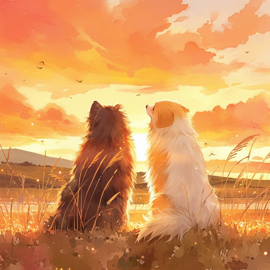 夕暮れ時 | の人気AIイラスト・グラビア