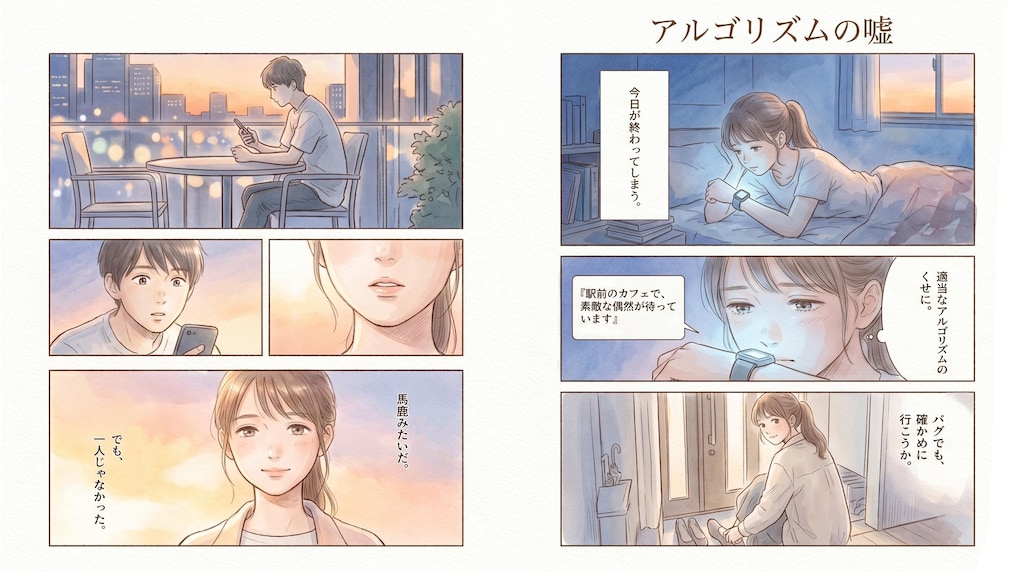 【蔵出し】２ページマンガ集04（完）　★AI併用作品★