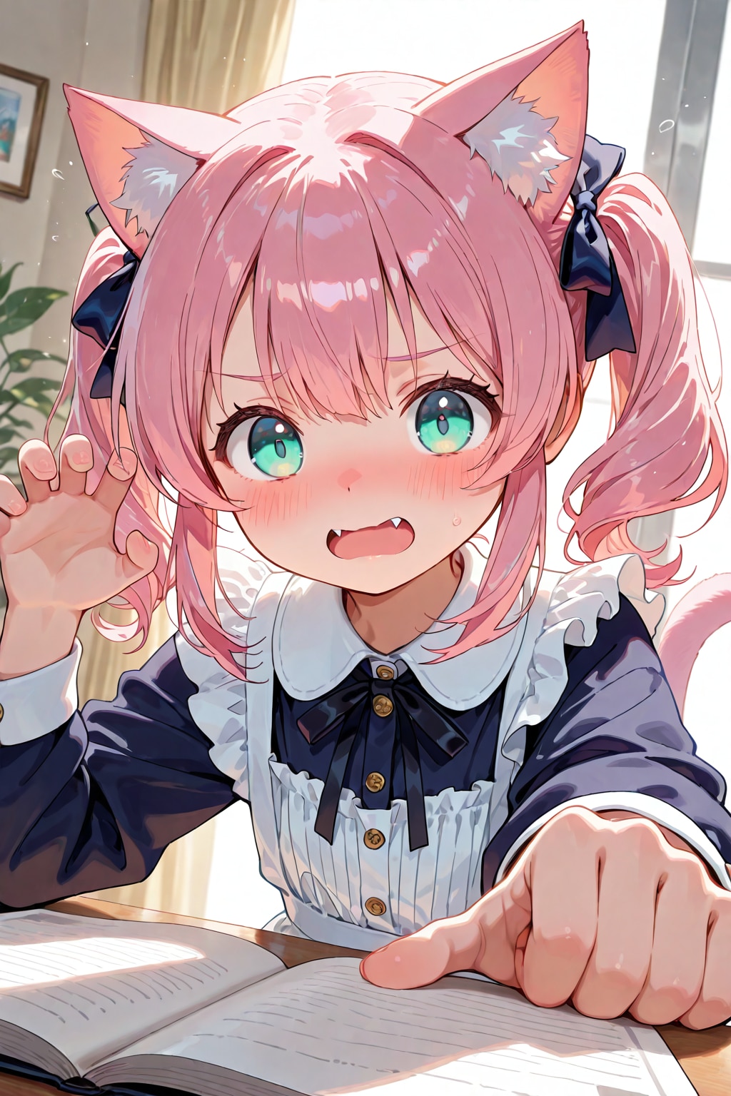 今日の猫耳ピンクちゃん