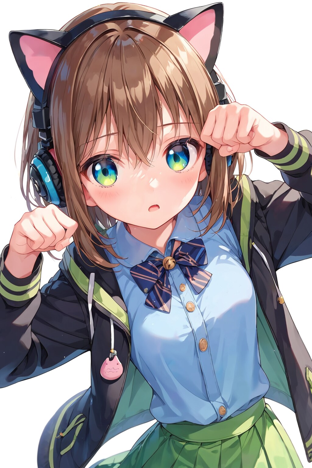 にゃ、にゃー？