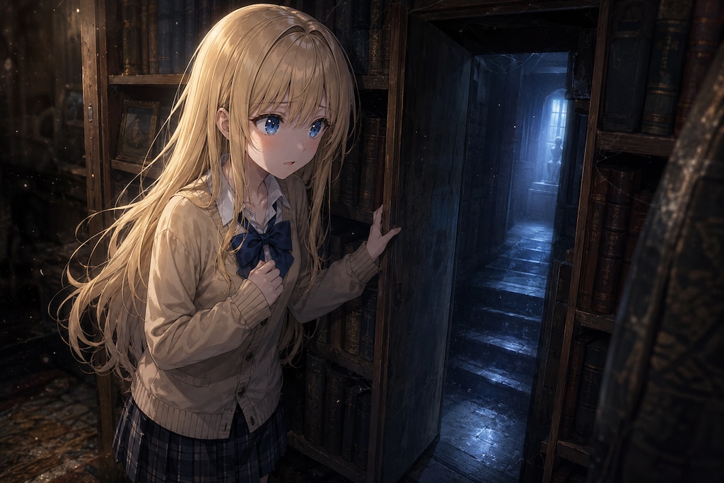 探索するうちの子