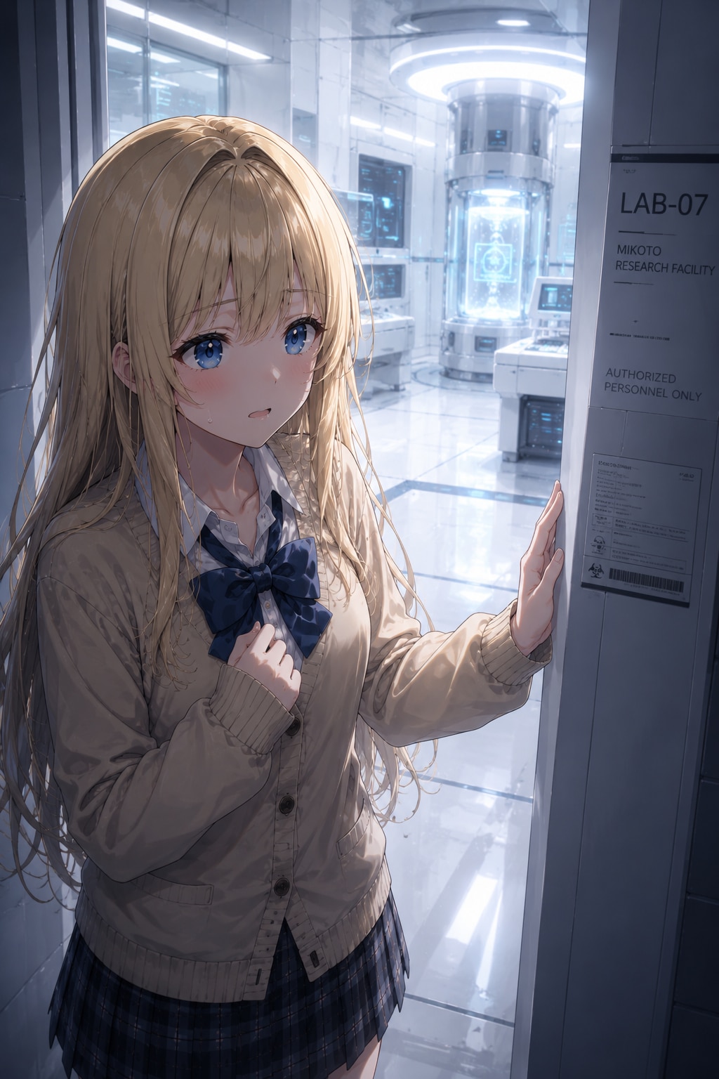 探索するうちの子