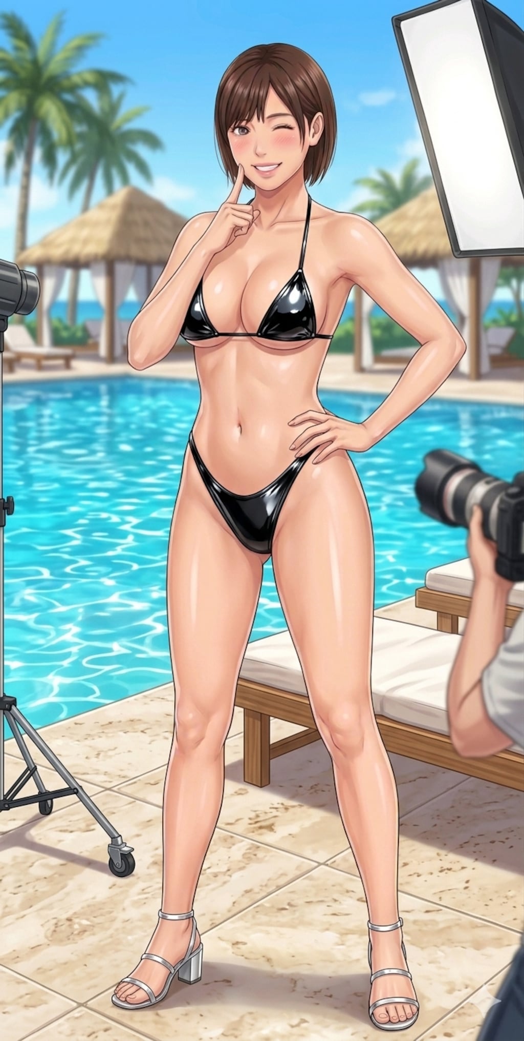 爆乳ビキニ美女たち
