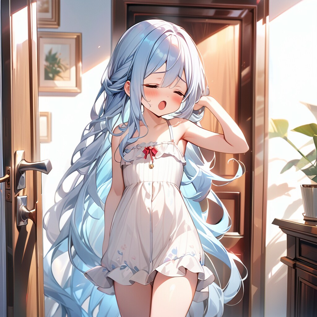 “おはよう〜”