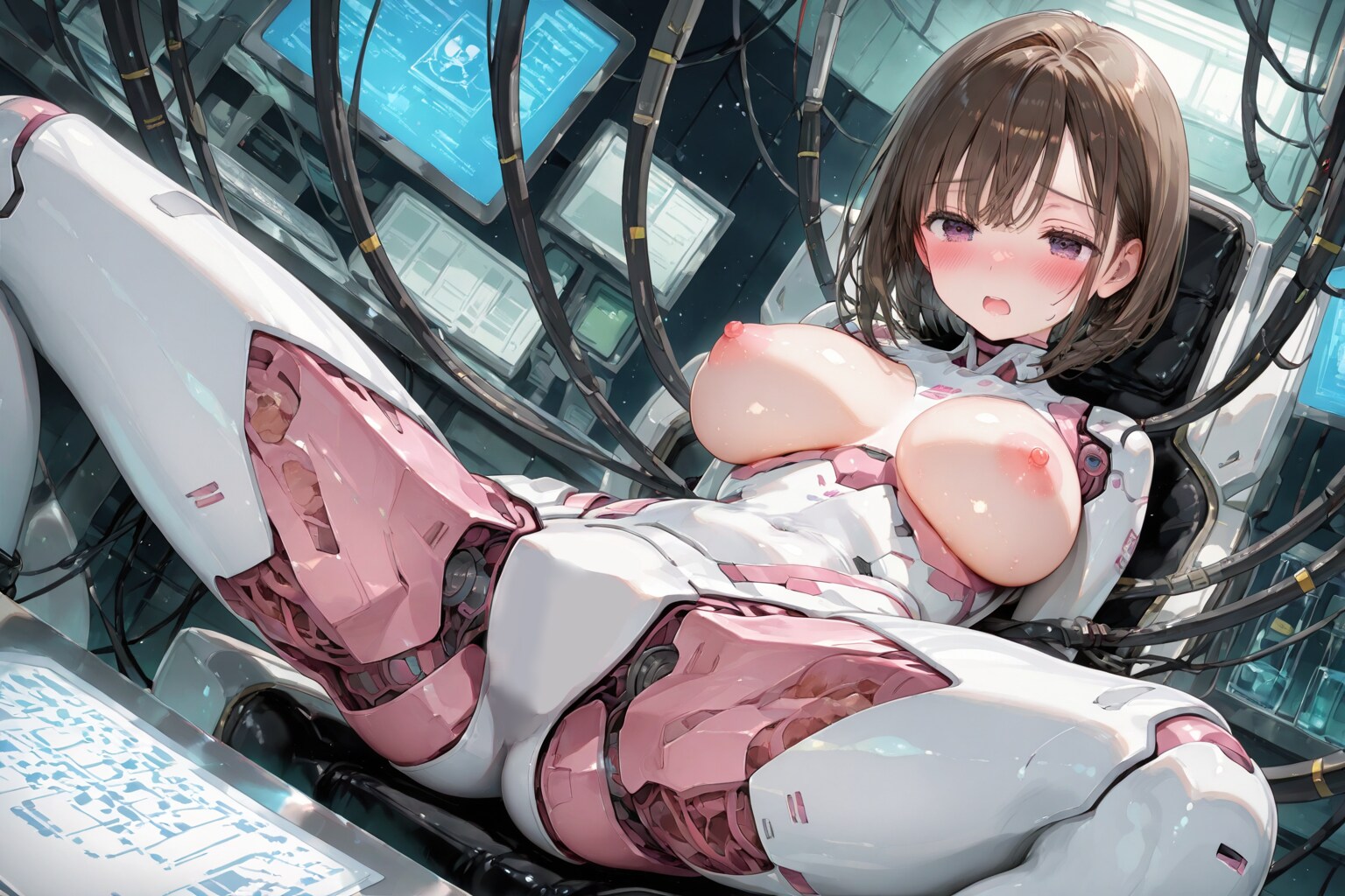 囚われアンドロイドガール