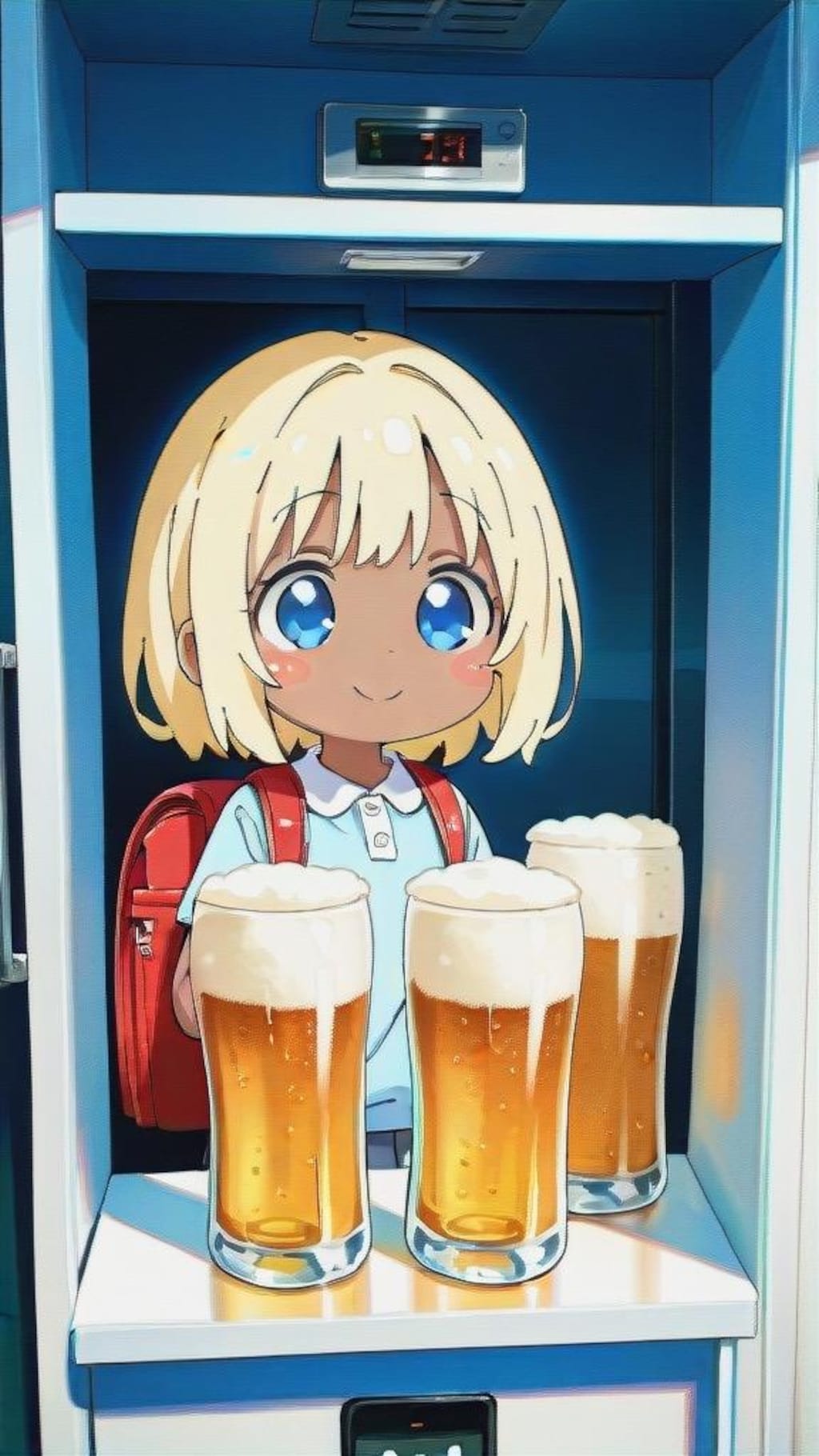 ビールの売り子