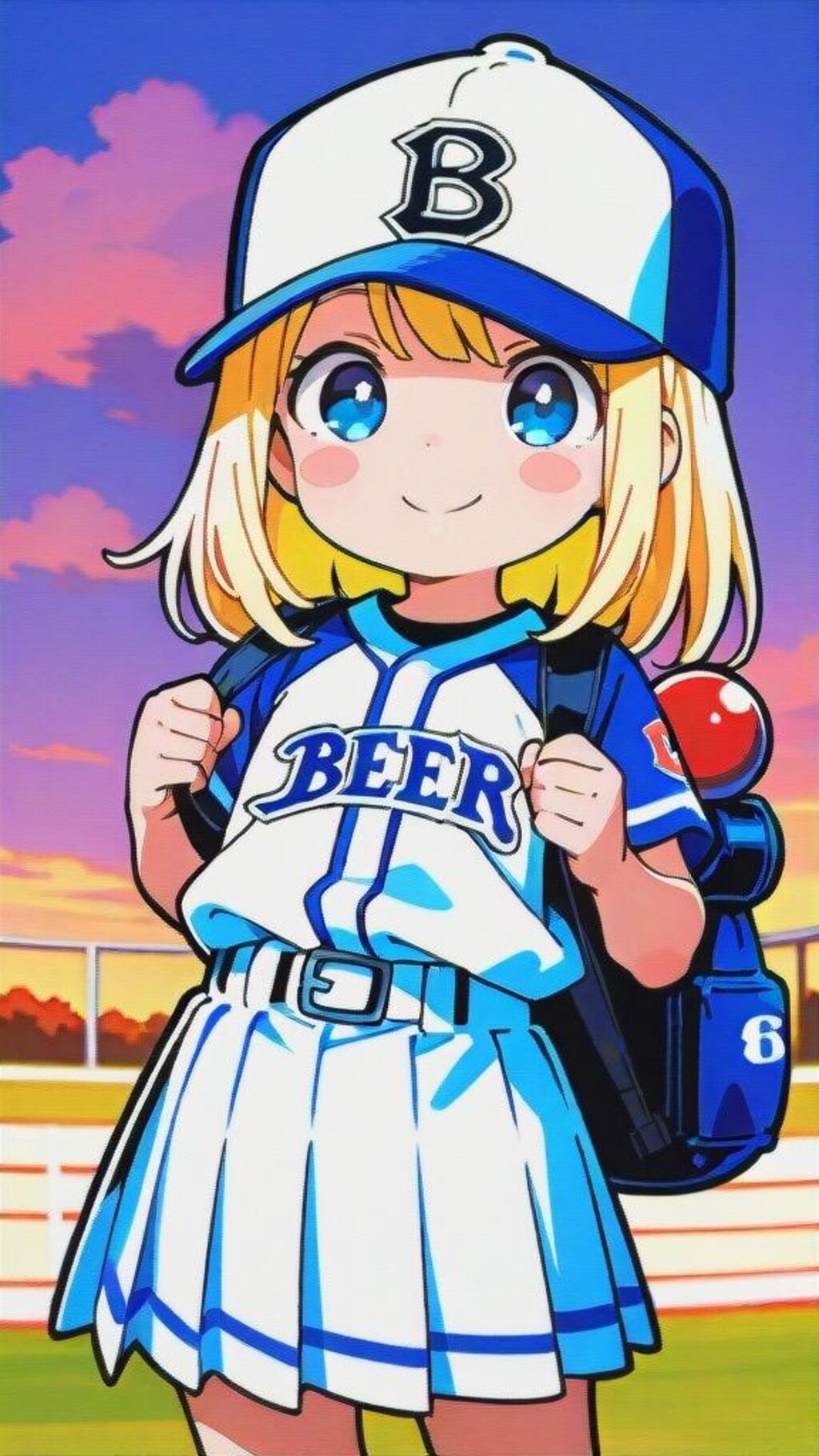 ビールの売り子