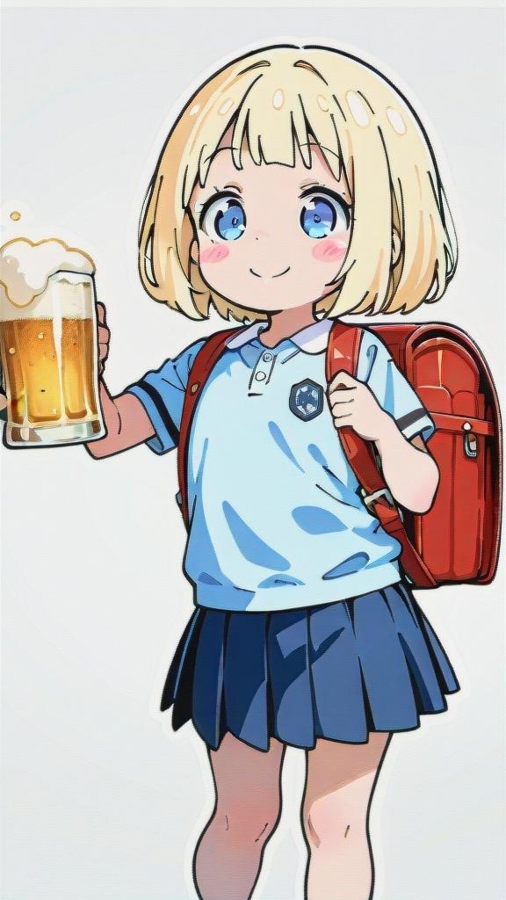 ビールの売り子