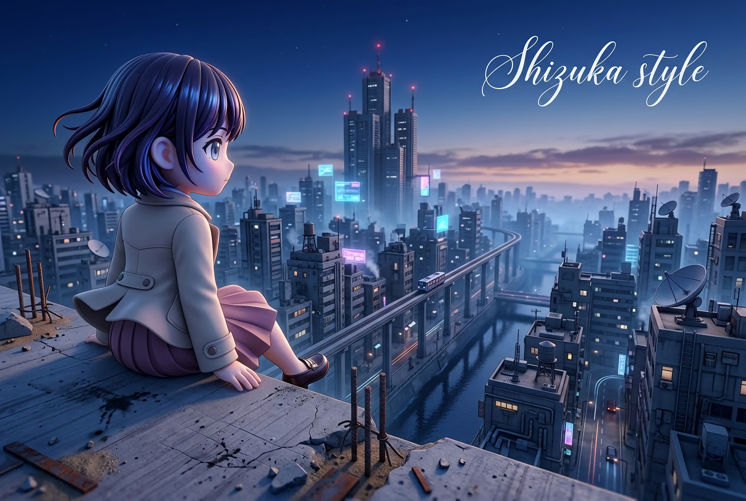 都市の残響 | の人気AIイラスト・グラビア