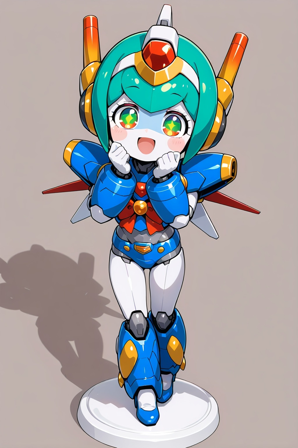 スーパーロボット娘フィギュア