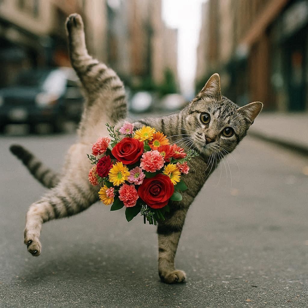 母の日の猫