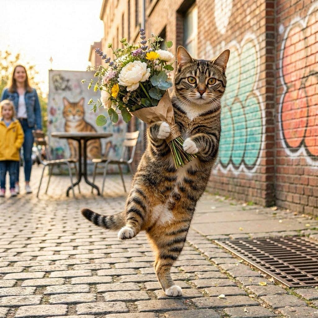 母の日の猫
