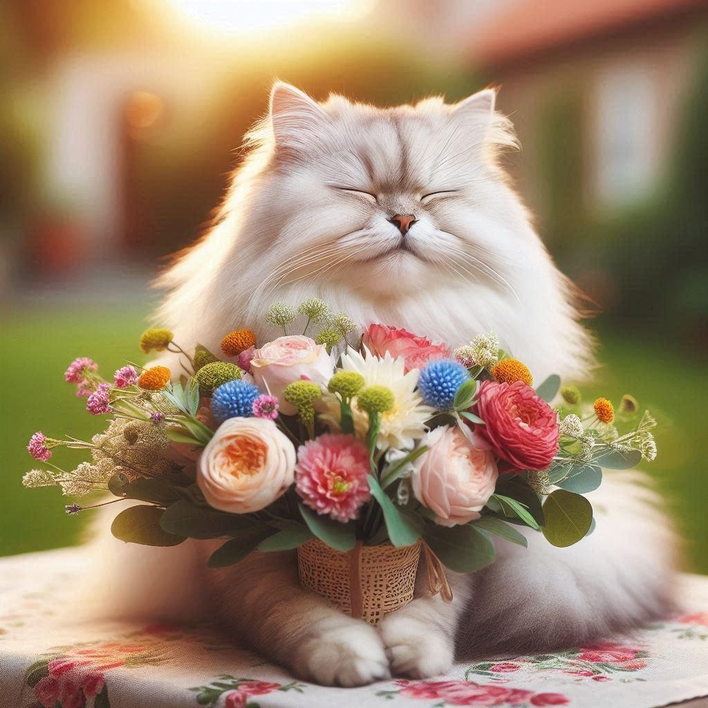 母の日の猫