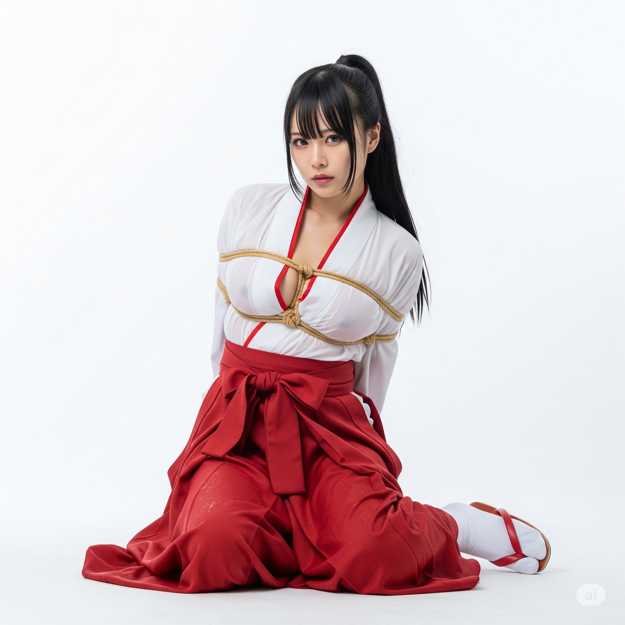 緊縛巫女