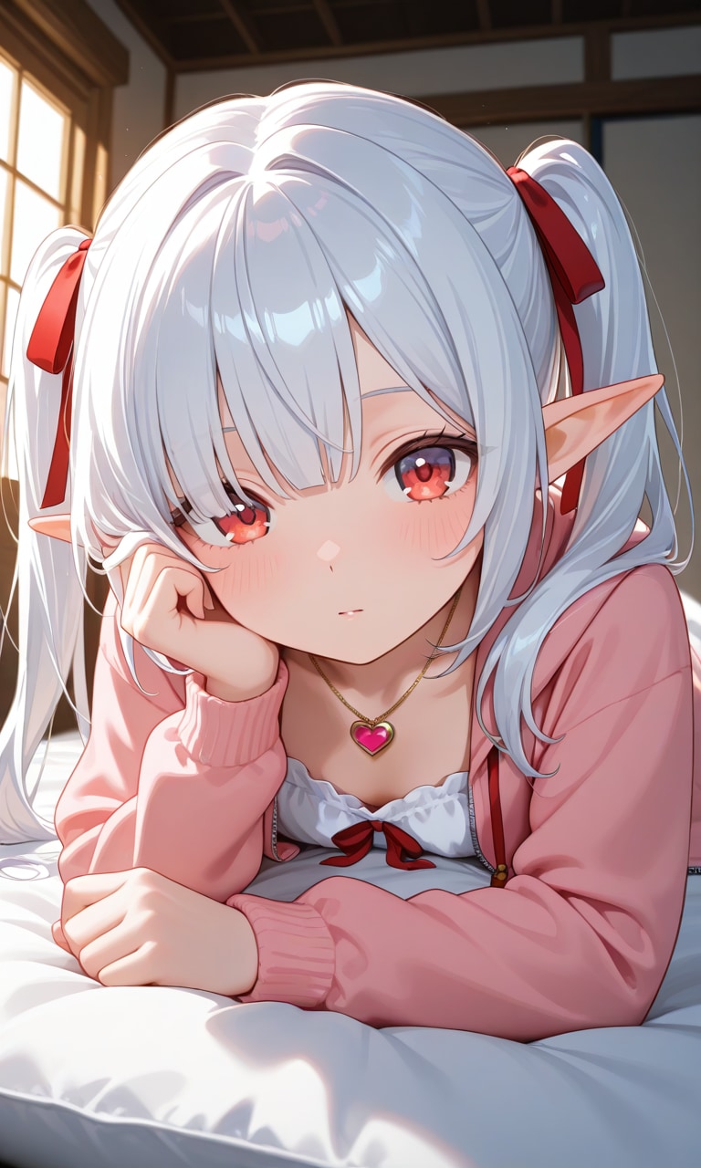 30、朝起こしに来たシロネさん