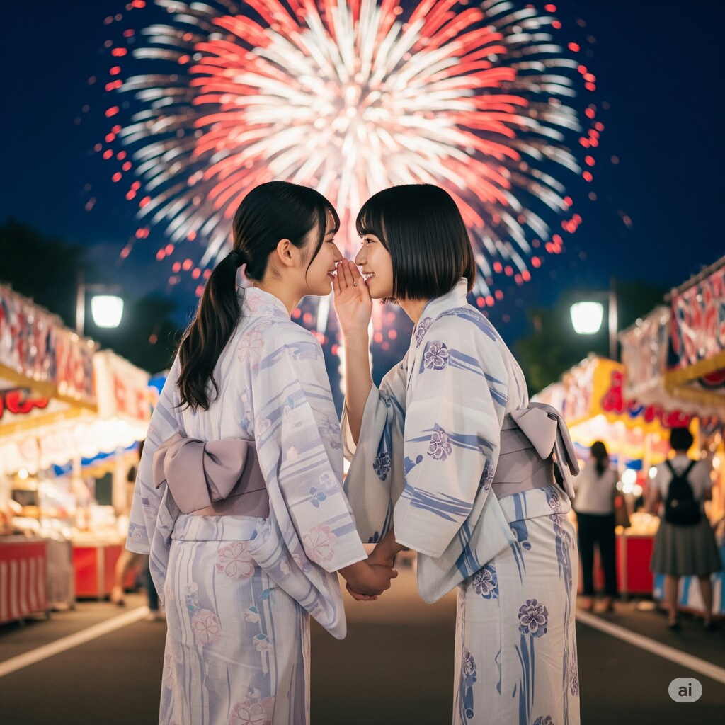 夏祭りの内緒の話