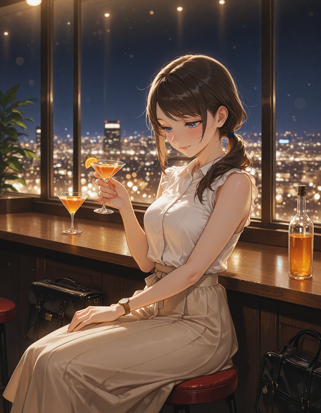 金曜のカウンター席