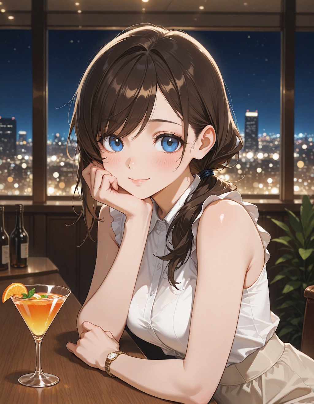 金曜のカウンター席