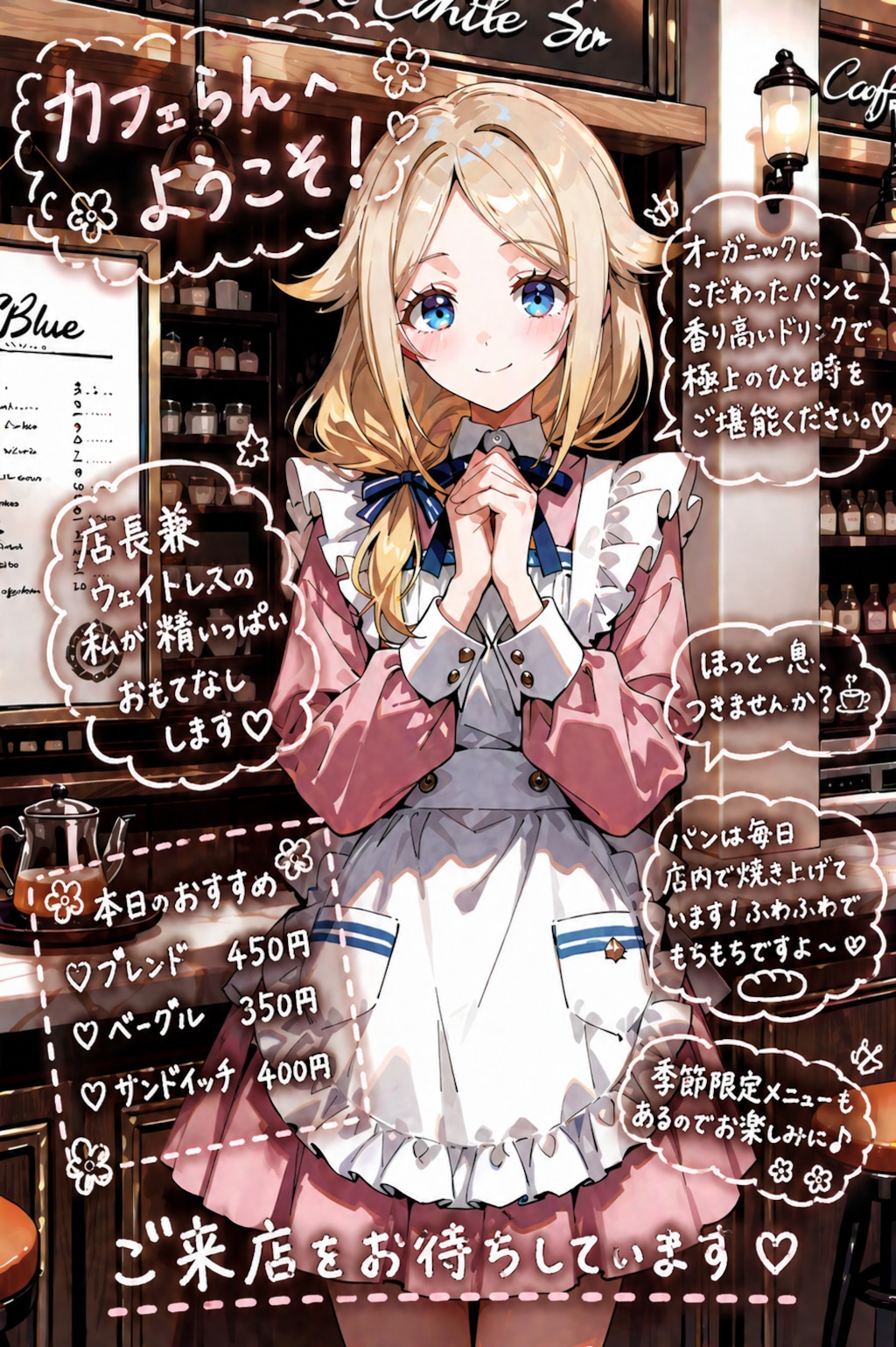 カフェらん　グランドオープン！