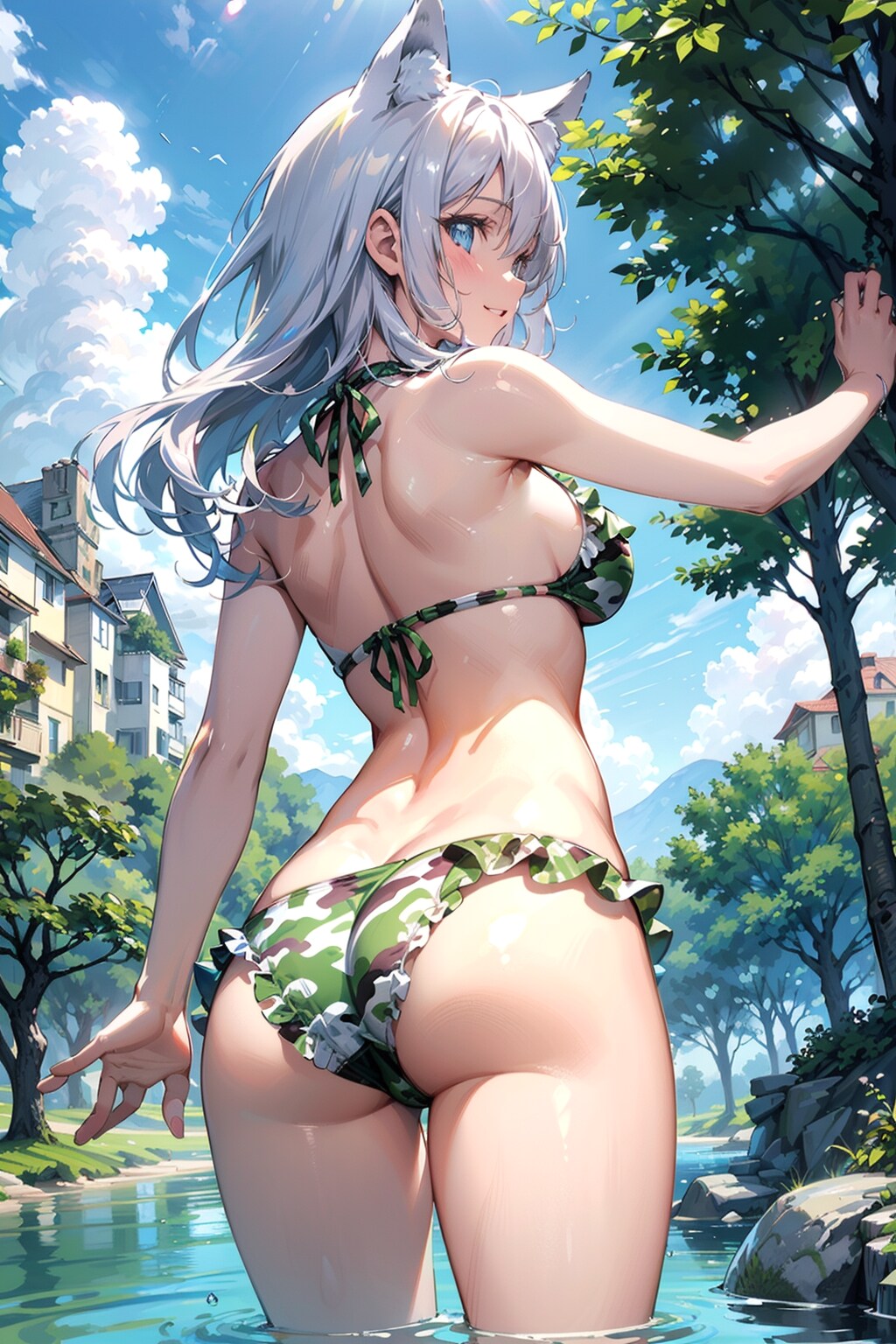 久しぶりにグラビア撮影だよ👙🐺✨