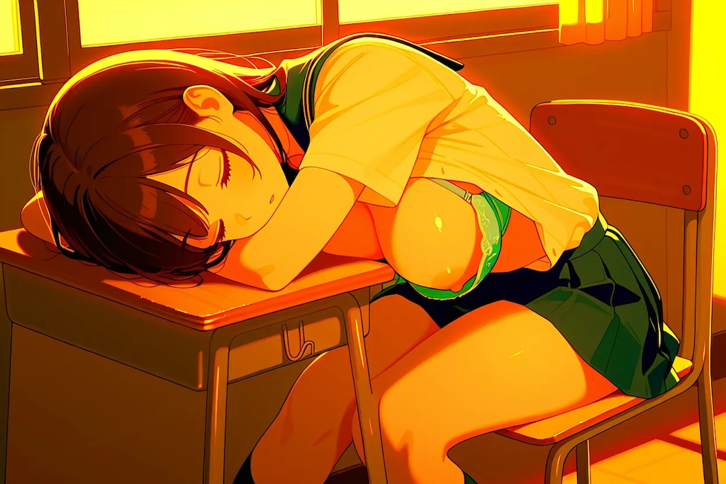 教室で寝ていただけなのに…
