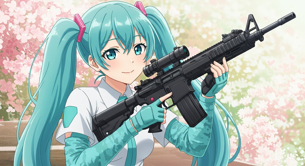 初音ミクと機関銃　　リメイク版