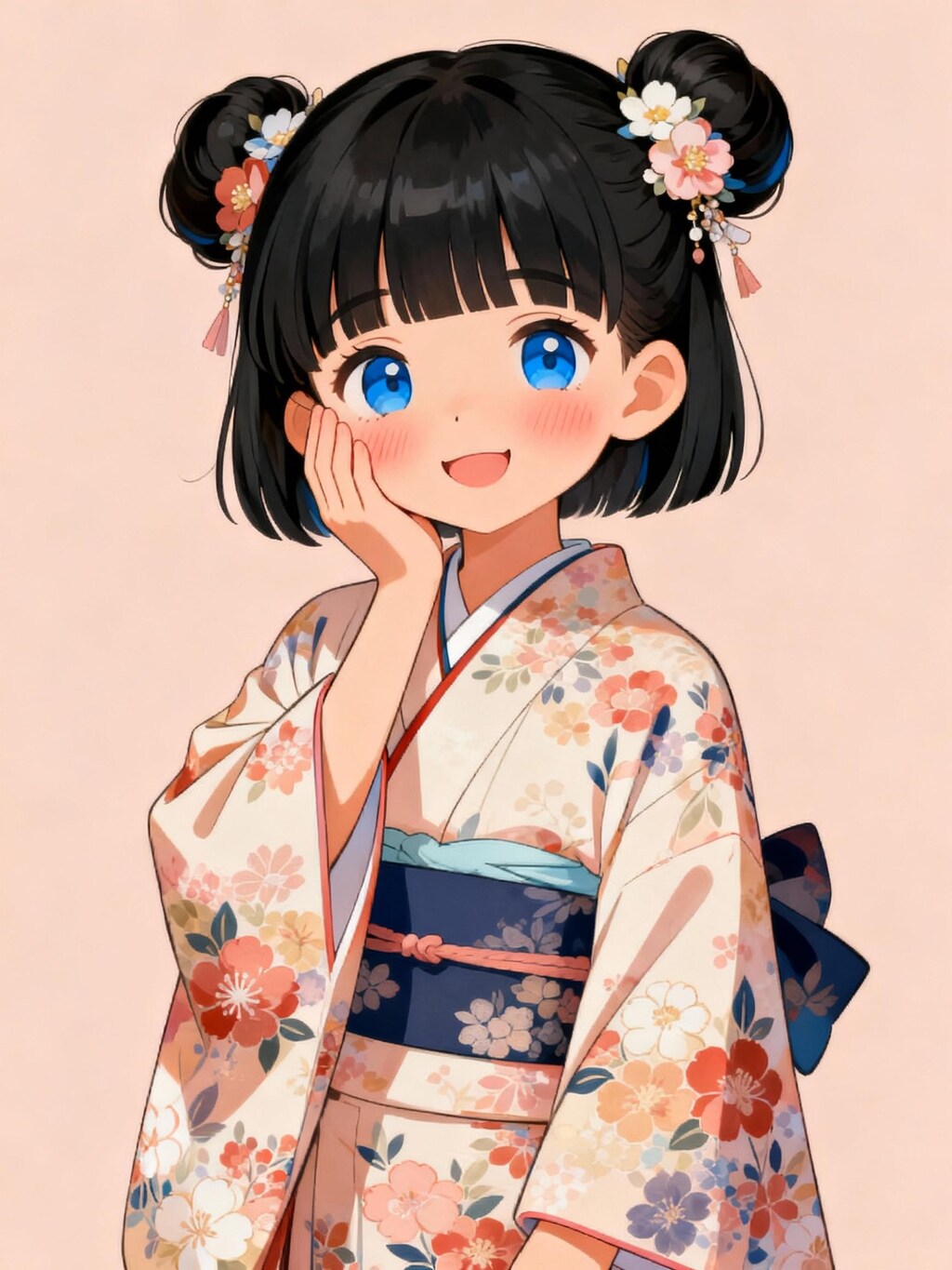 ふりそでおだんごちゃん🍡✨