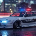 S13シルビアパトロールカーのドリ車 2枚目