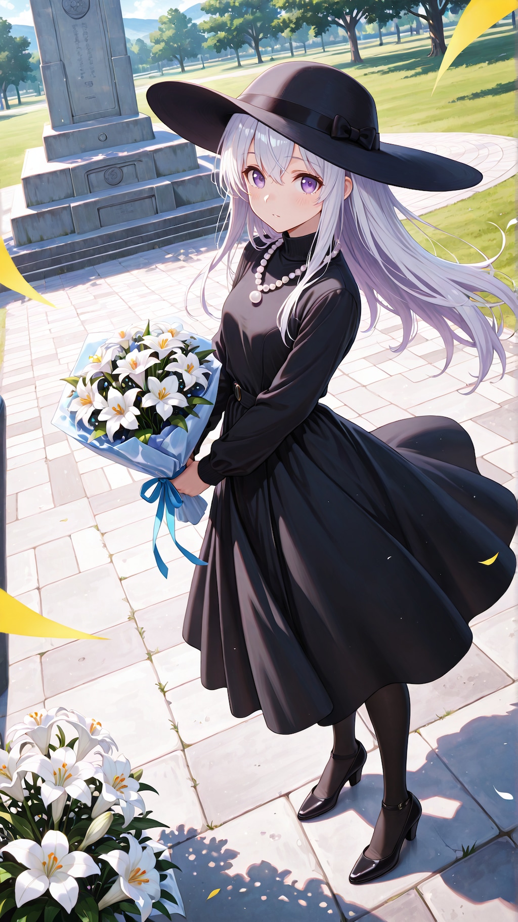 長野県北部地震へ献花