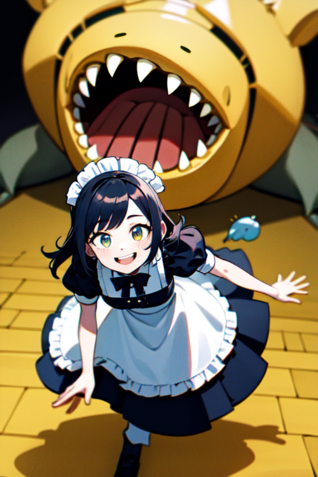 怪物連れて来ちゃうタイプのメイドちゃん