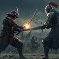 武士 vs 騎士 3枚目