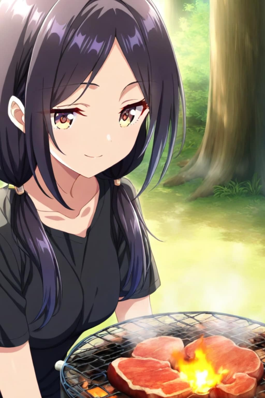 【うちの子】恋偈ちゃんキャンプする