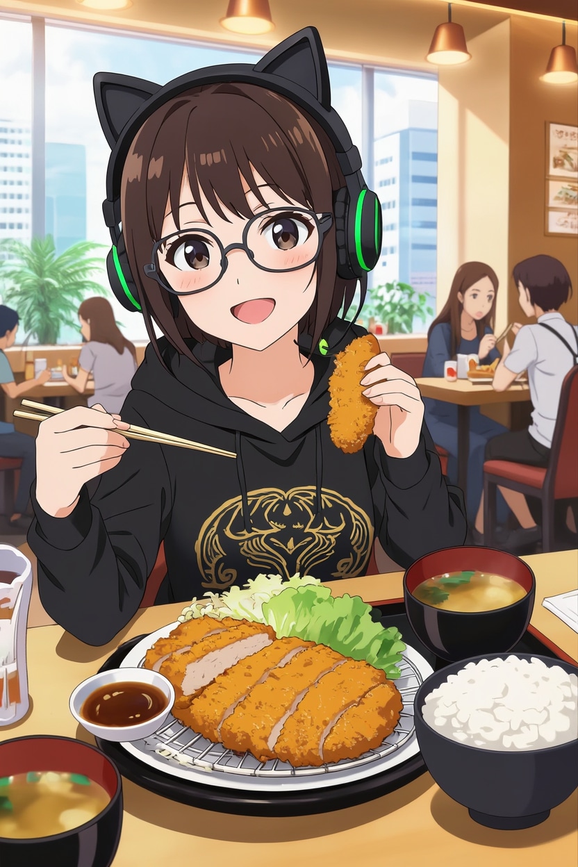 とんかつ定食