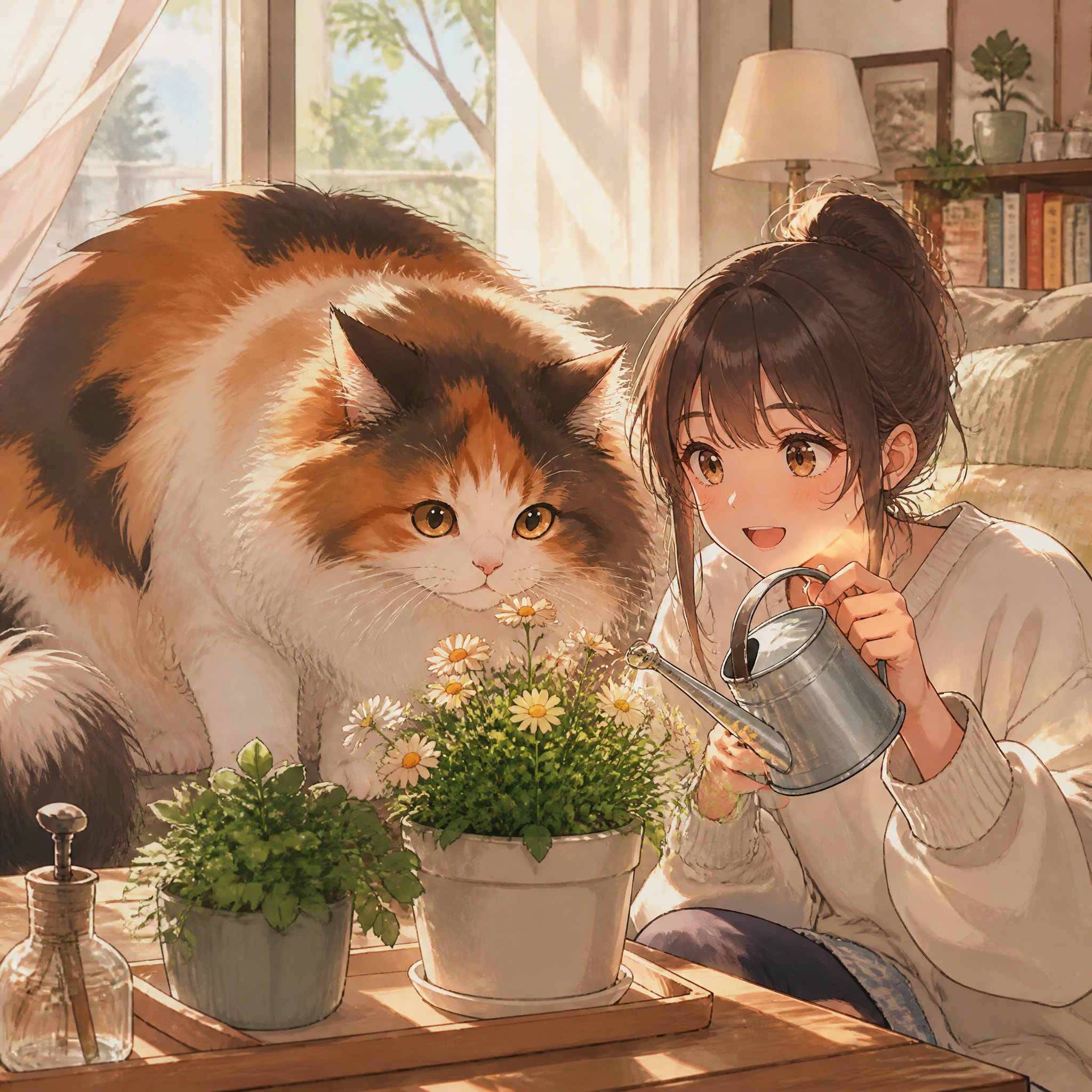 おはよう三毛殿（９８）GPTimages2.0 | の人気AIイラスト・グラビア