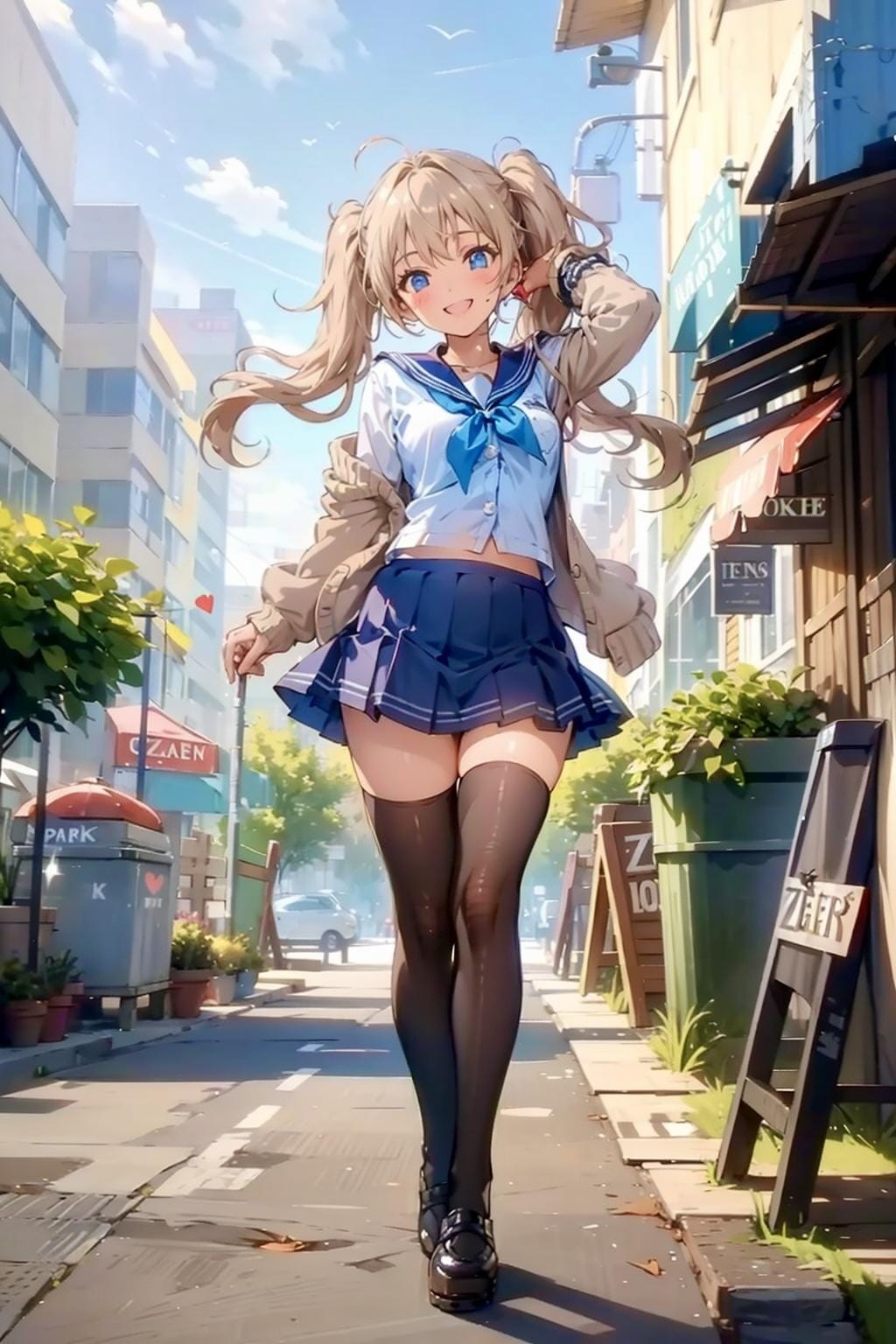 街中セーラー