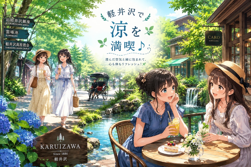 高原の避暑地