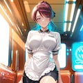 欧米風ウェイトレス 2枚目