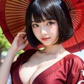 巫女コスプレで新年♪ 4枚目