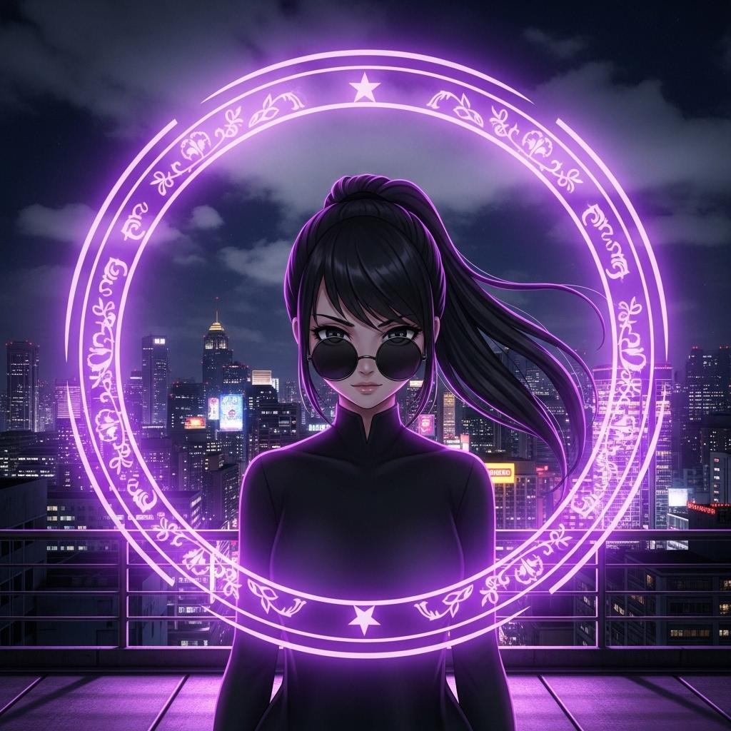 黒ぽに魔法少女