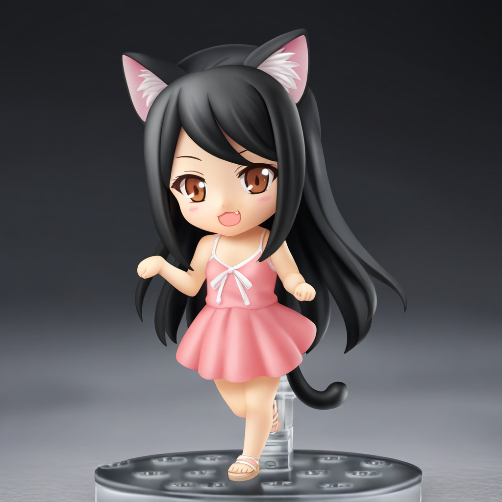 うちの子をねんどろいどにしてみました。