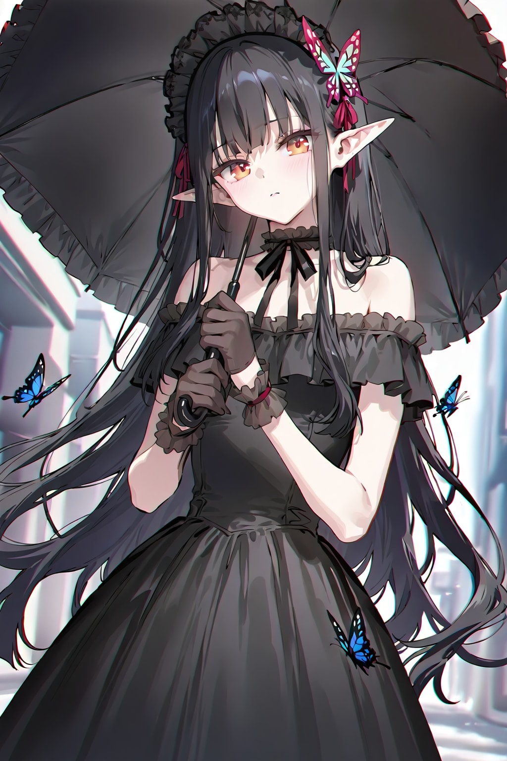 エルフの女の子