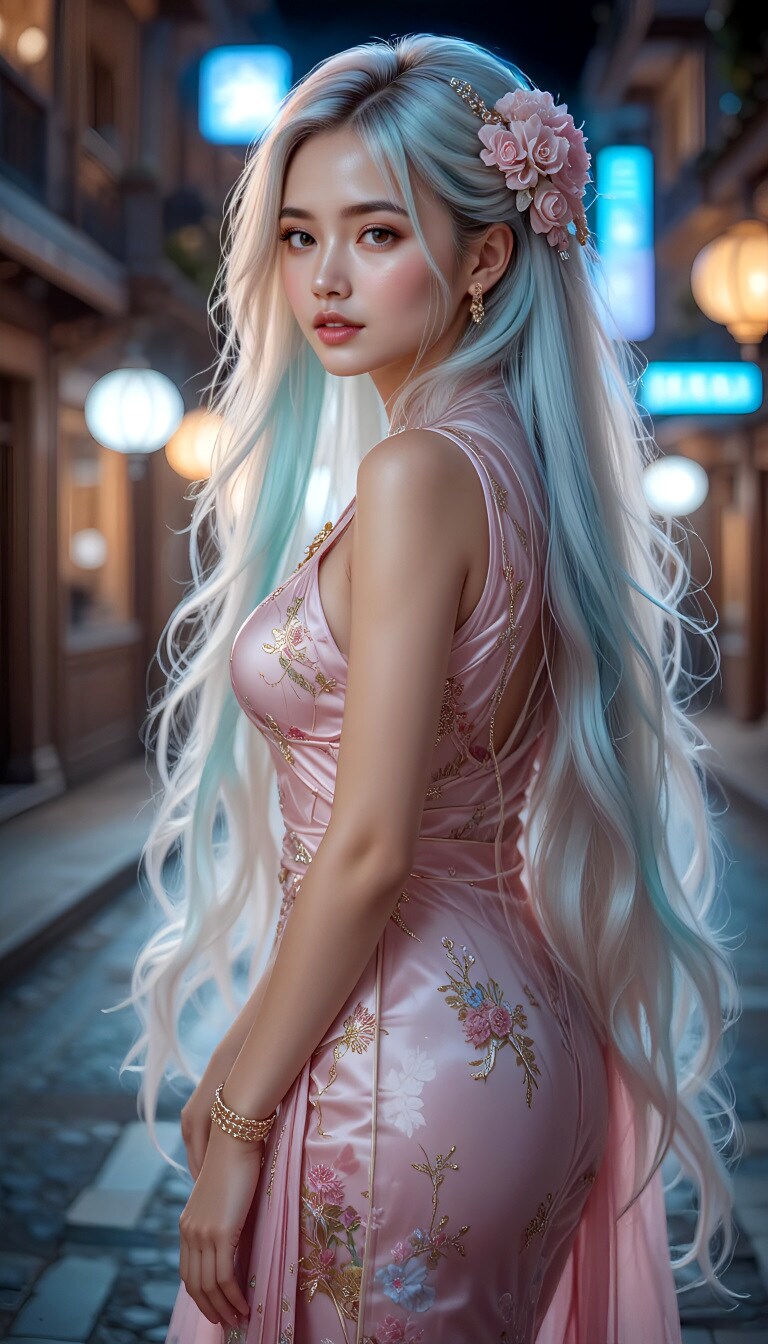 チャイナドレスの君