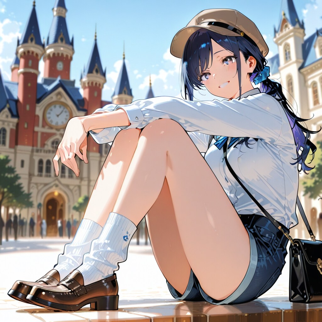 ディズニーランドの七瀬　262